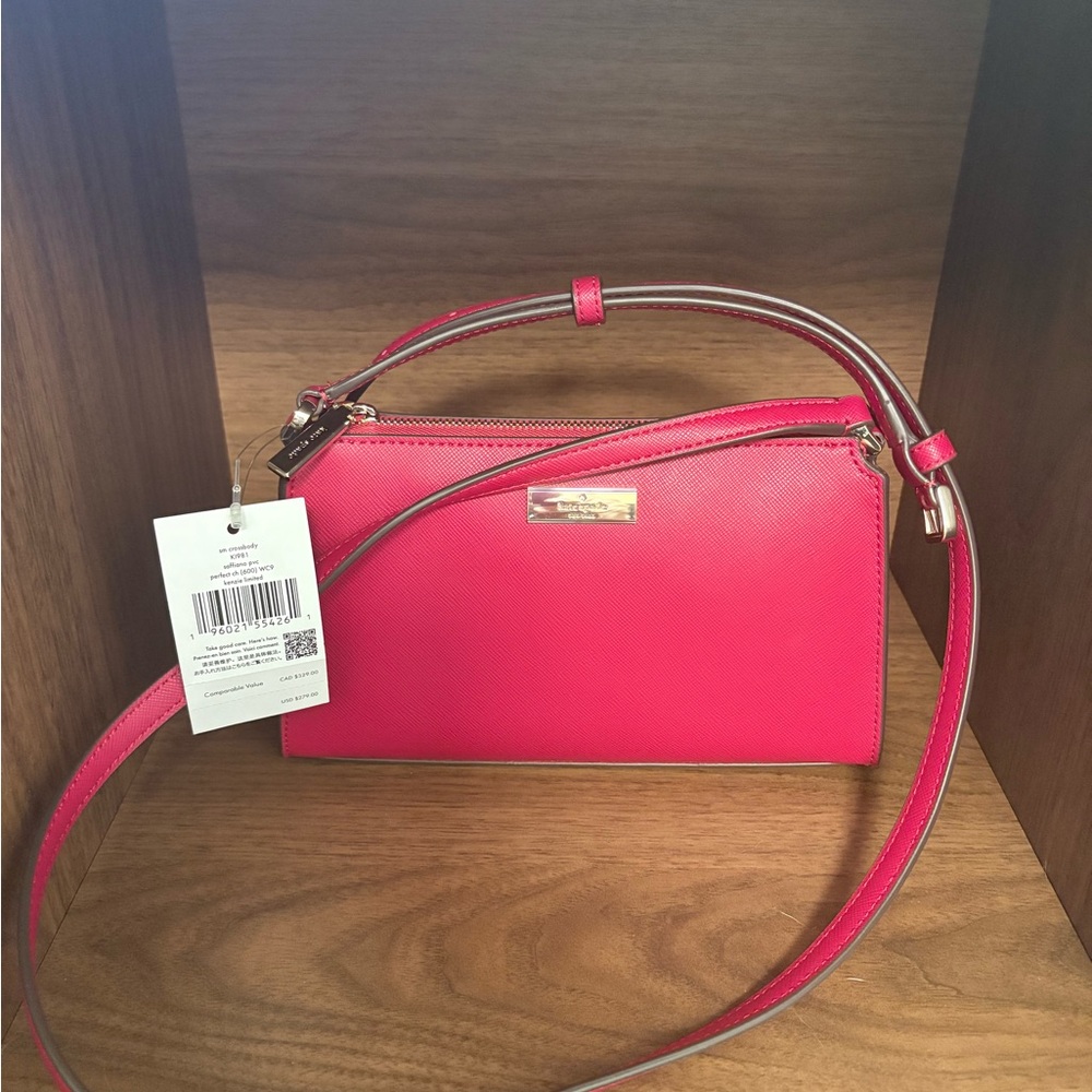 Kate Spade Kenzie Mini Crossbody Bag Cherry